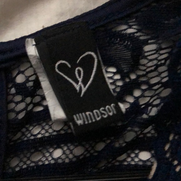 A navy blue size medium dress - Picture 5 of 5